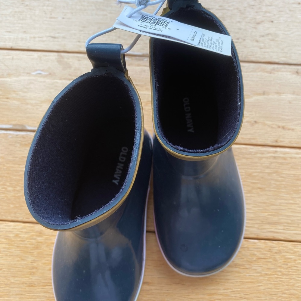 Old Navy Kids Blue Rain Boots